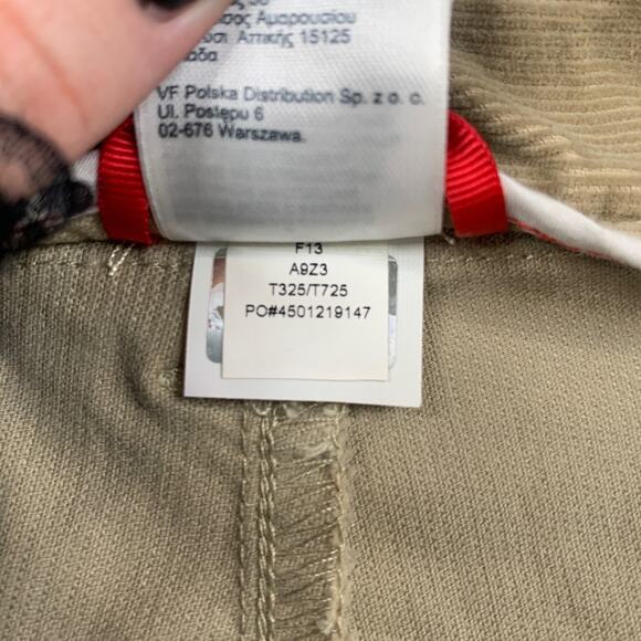 The North Face Pants Women S Small Khaki Convertible Capri Stretch Outdoor - Picture 8 of 12